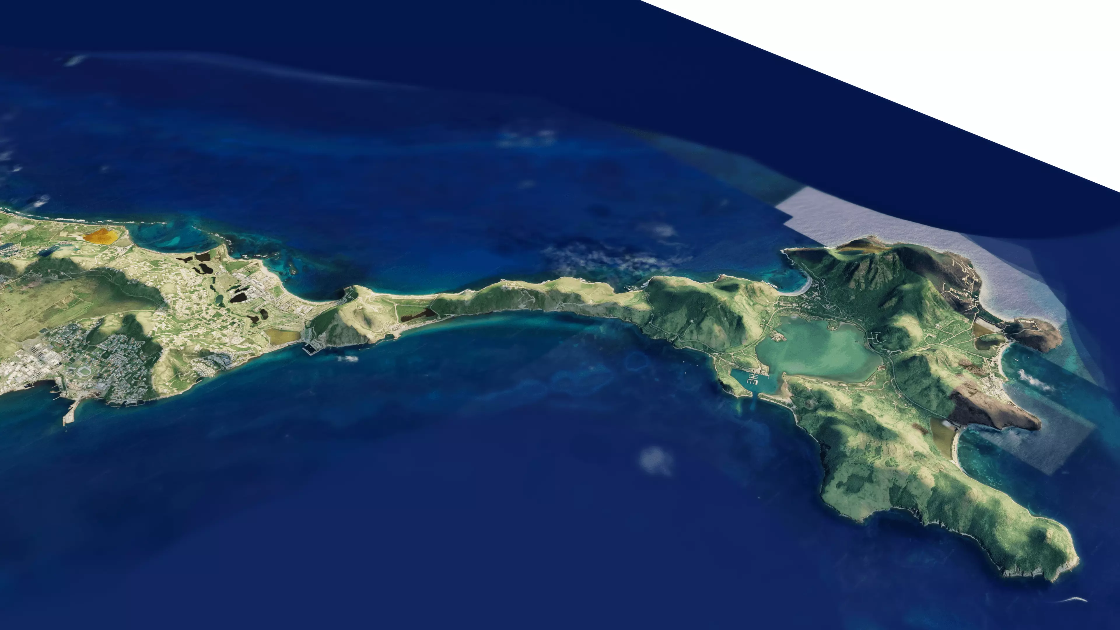 Saint Kitts Island full 3D model terrain 3D model_6