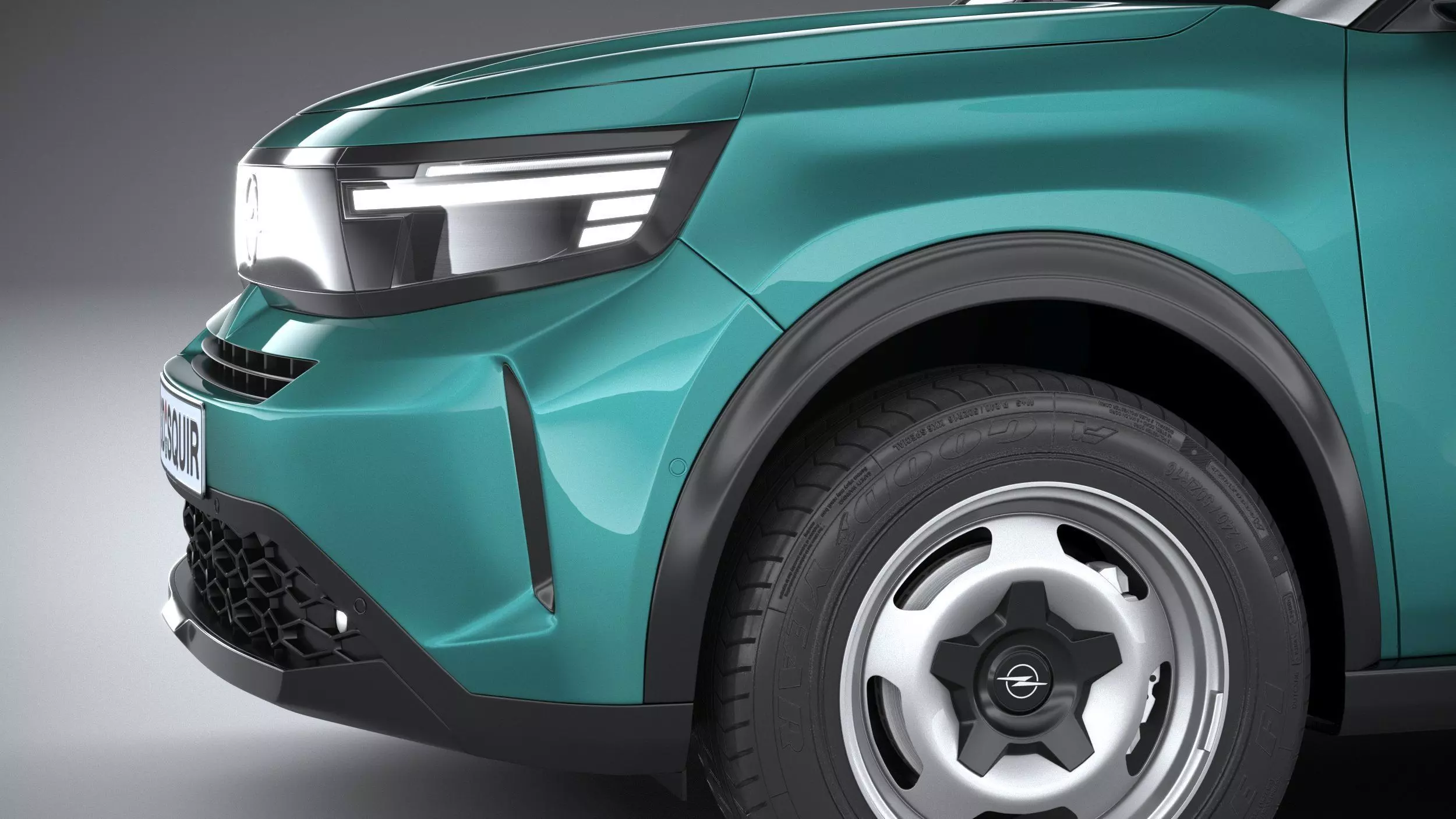 Opel Frontera Hybrid 2025 3D model_4