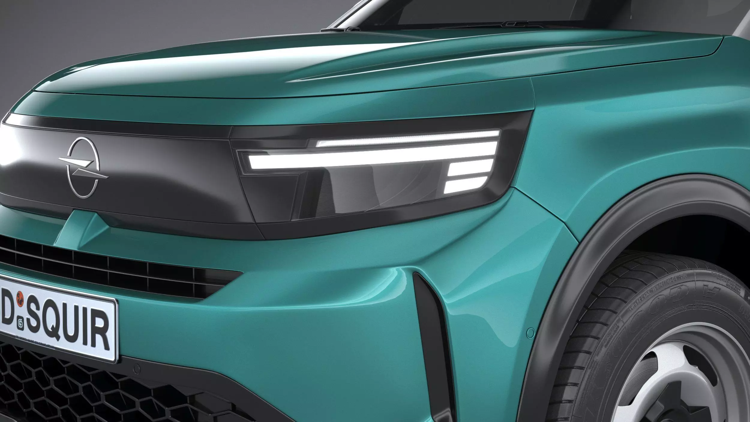 Opel Frontera Hybrid 2025 3D model_15