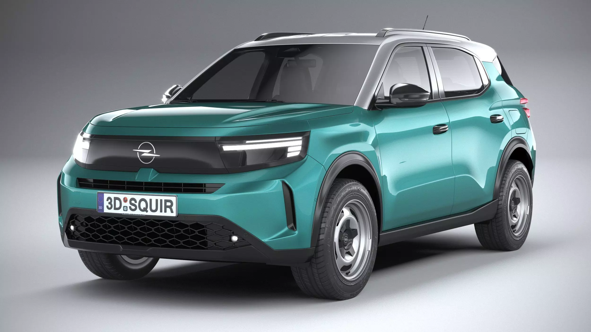 Opel Frontera Hybrid 2025 3D model_3
