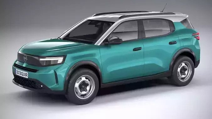 Opel Frontera Hybrid 2025 3D model