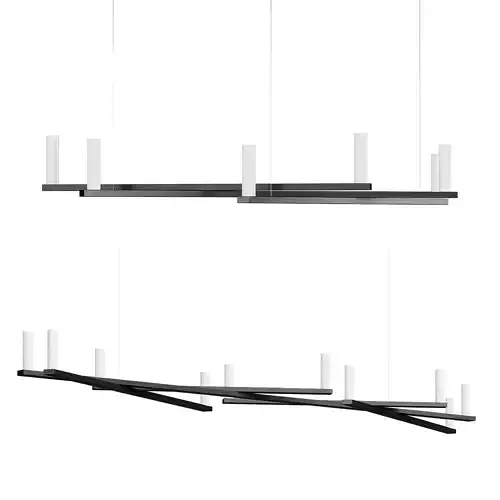 Dix Bougies Chandelier by Studio Odile Decq
