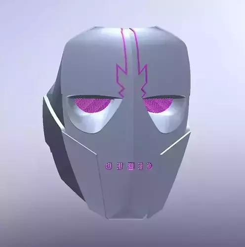 3D Print Mask Mezhdumirtsa Lololoshka Cosplay STL SLDPRT 3D print model