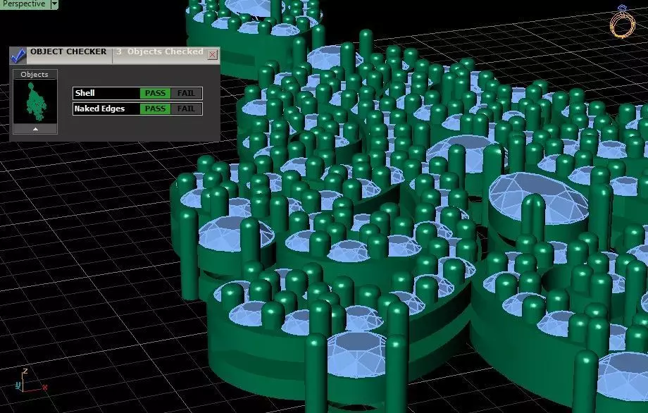 Pendant-Necklace Jewelry model -Symphony of Love  3D print model_6