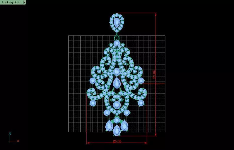 Pendant-Necklace Jewelry model -Symphony of Love  3D print model_9