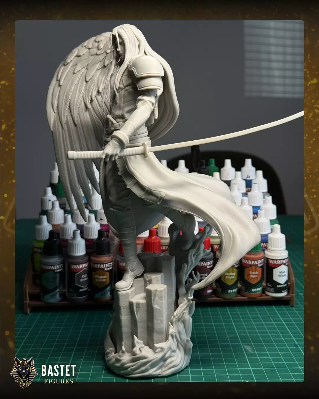 Sephiroth I Final Fantasy 3D print model_9