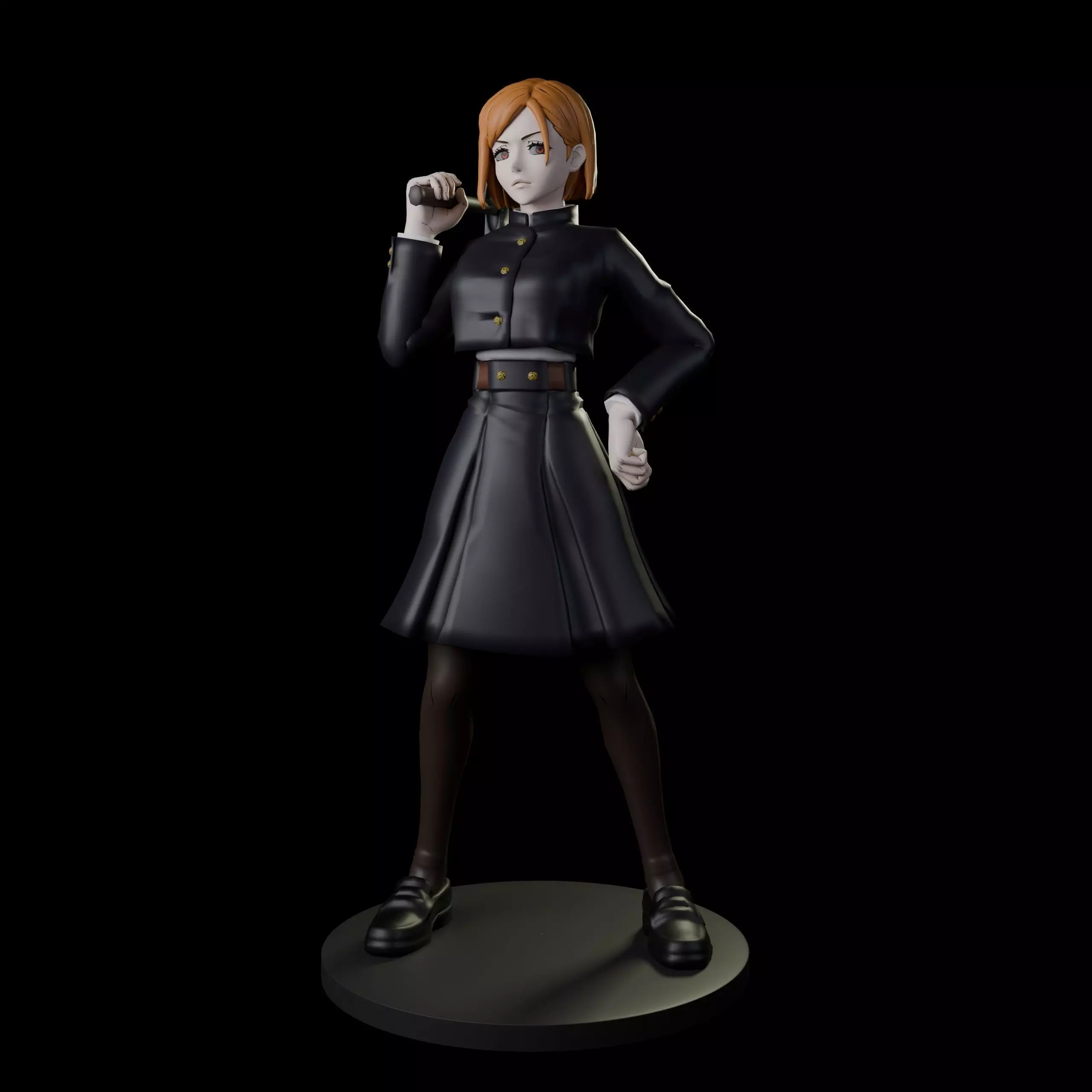 Nobara Kugisake 3D print model_0