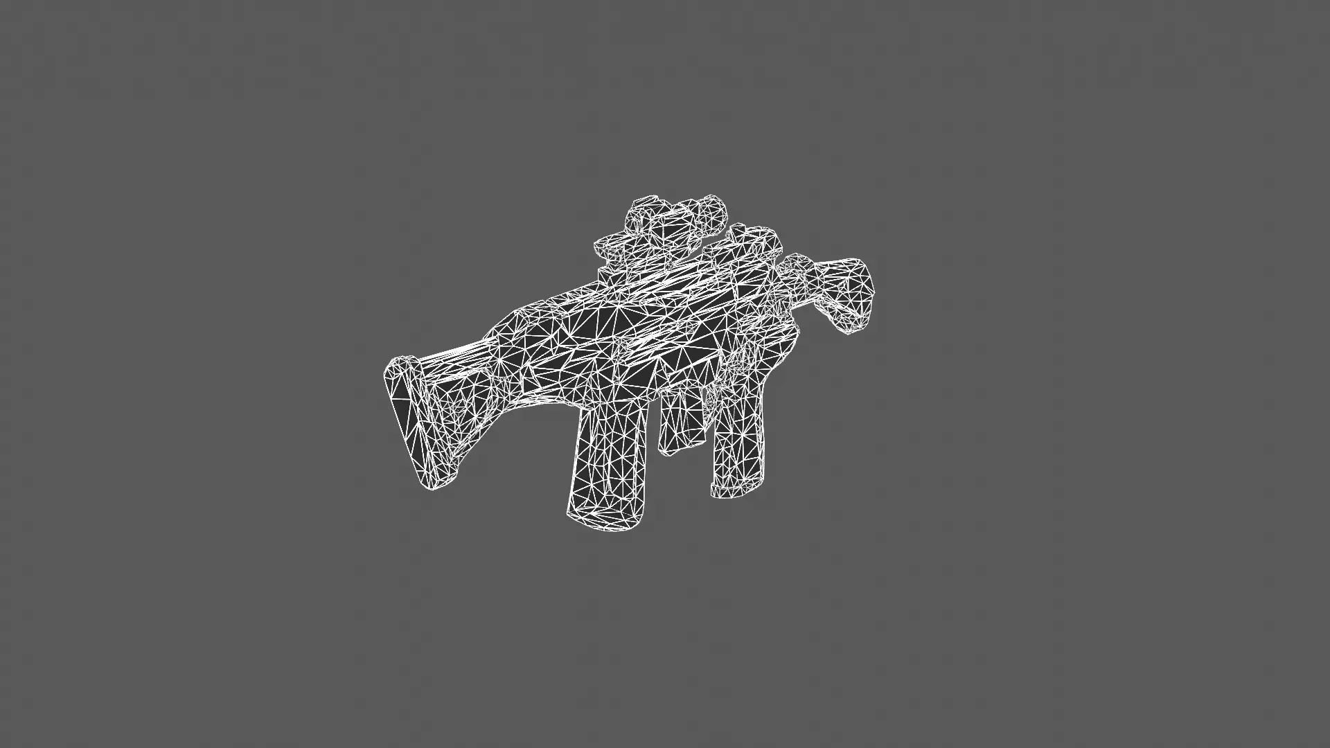 High-Detail Tactical Assault Rifle 3D Model 3D model_5