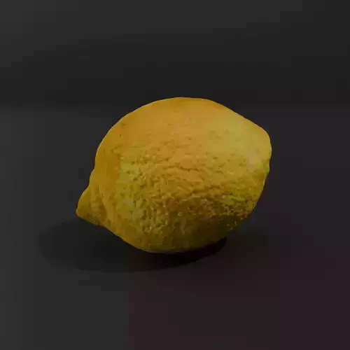 3D scan lemon