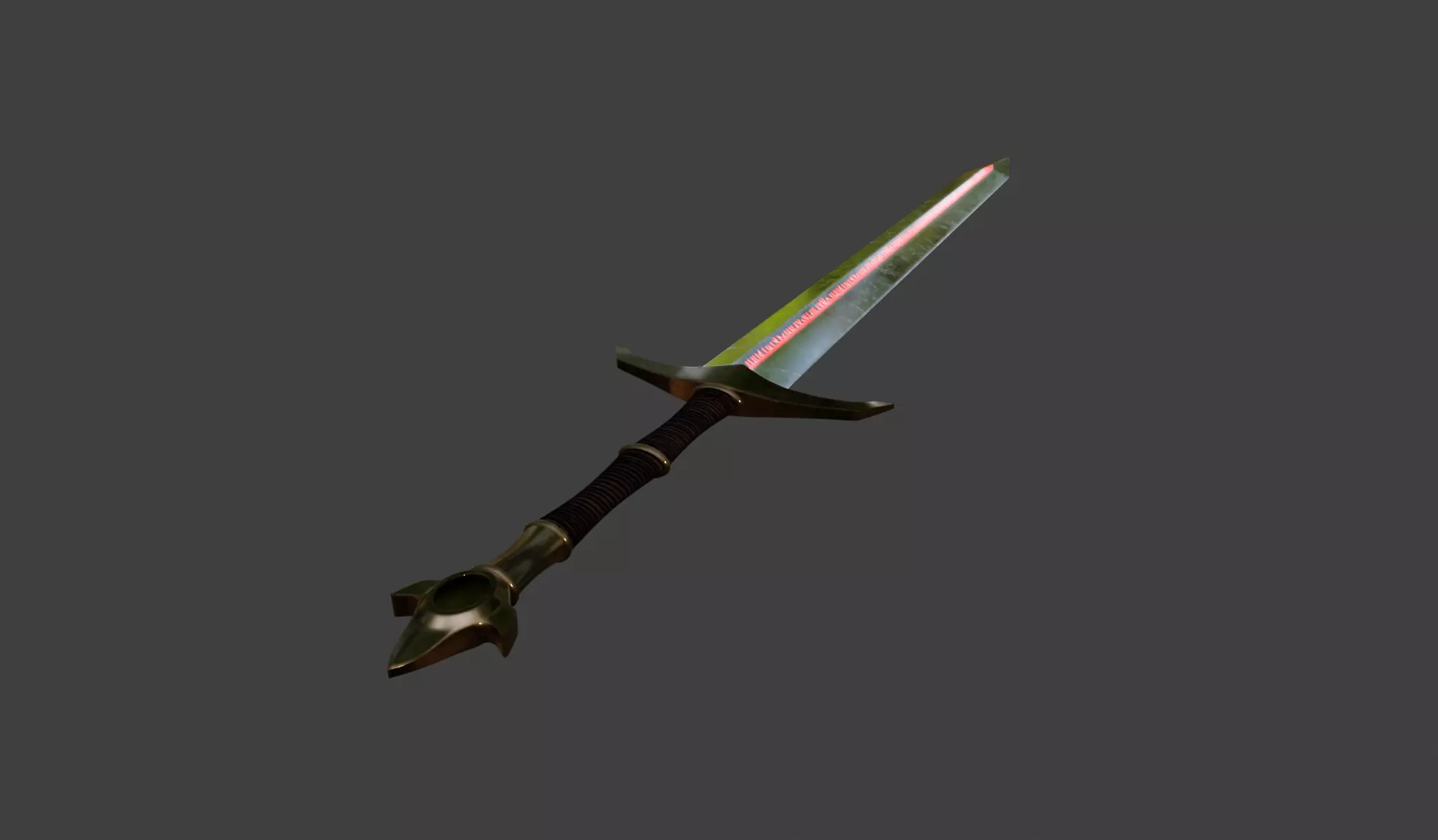 Metal Sword Free 3D model