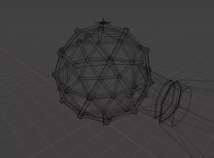 BigTechDron 4K Rigged 3D Model Low-poly 3D model_9