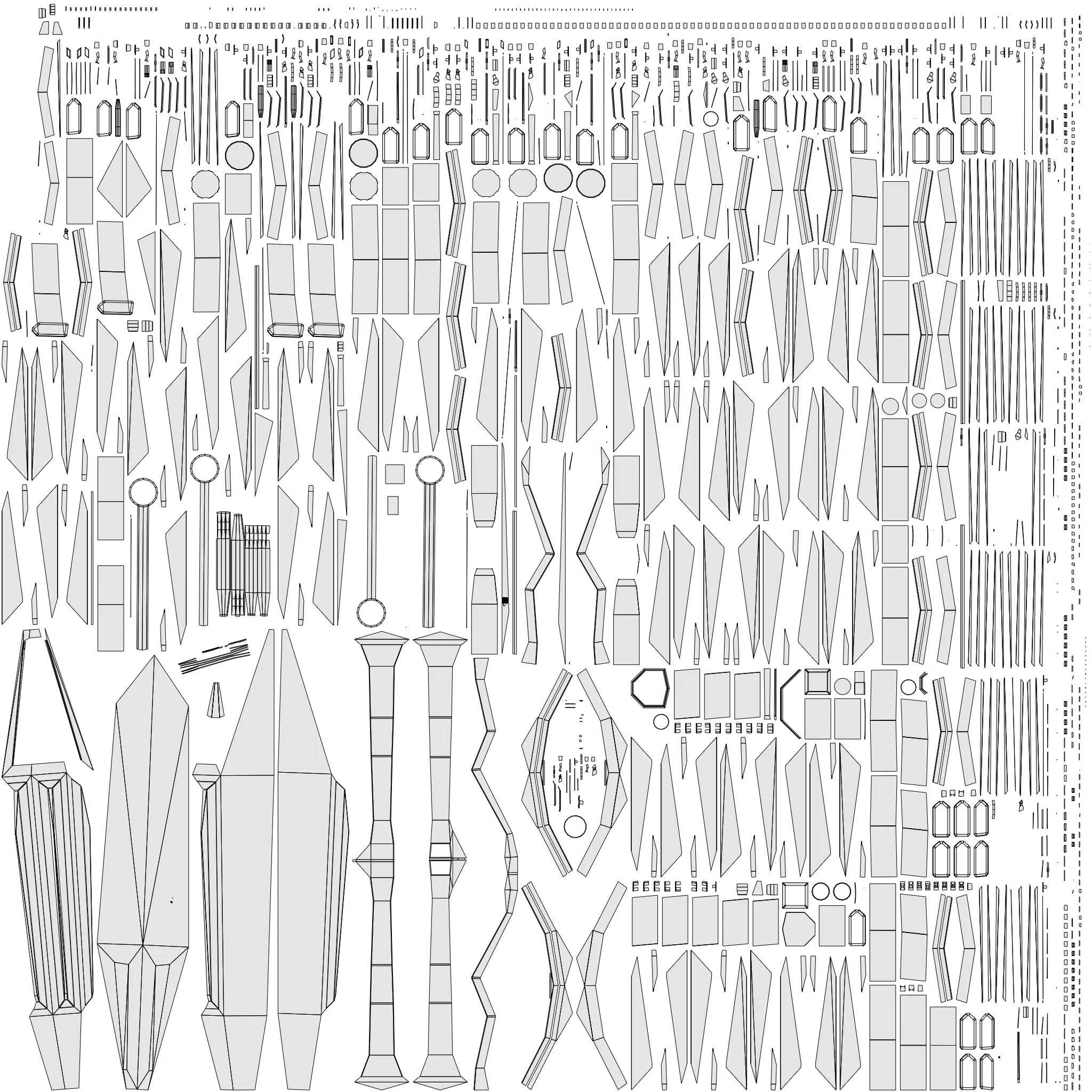 BigTechDron 4K Rigged 3D Model Low-poly 3D model_11
