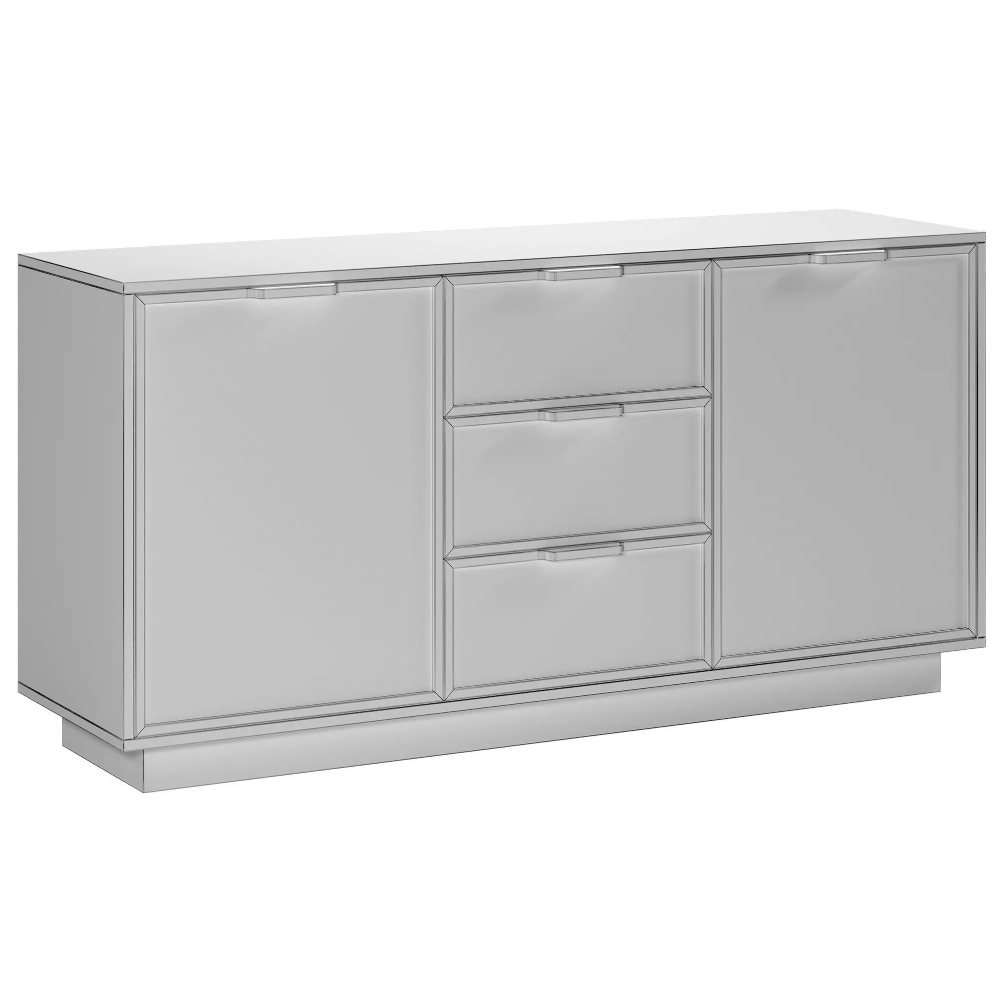 Douglas Buffet by West Elm 3D model_6