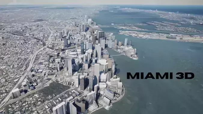 Miami 3D Model 