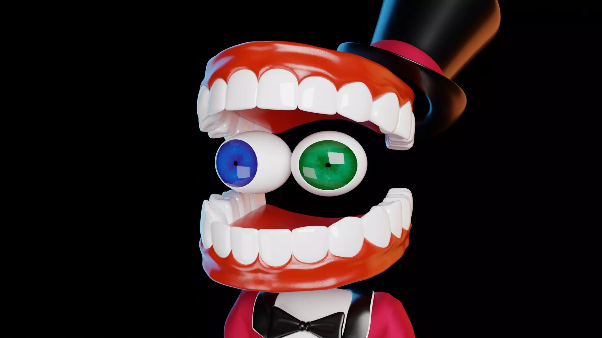 Caine - The Amazing Digital Circus Low-poly 3D model_6