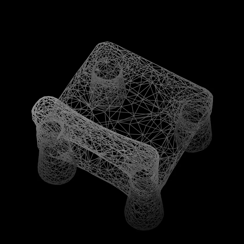 112 Toddler Chair Replica 3D Model STL OBJ FBX 3D print model_11