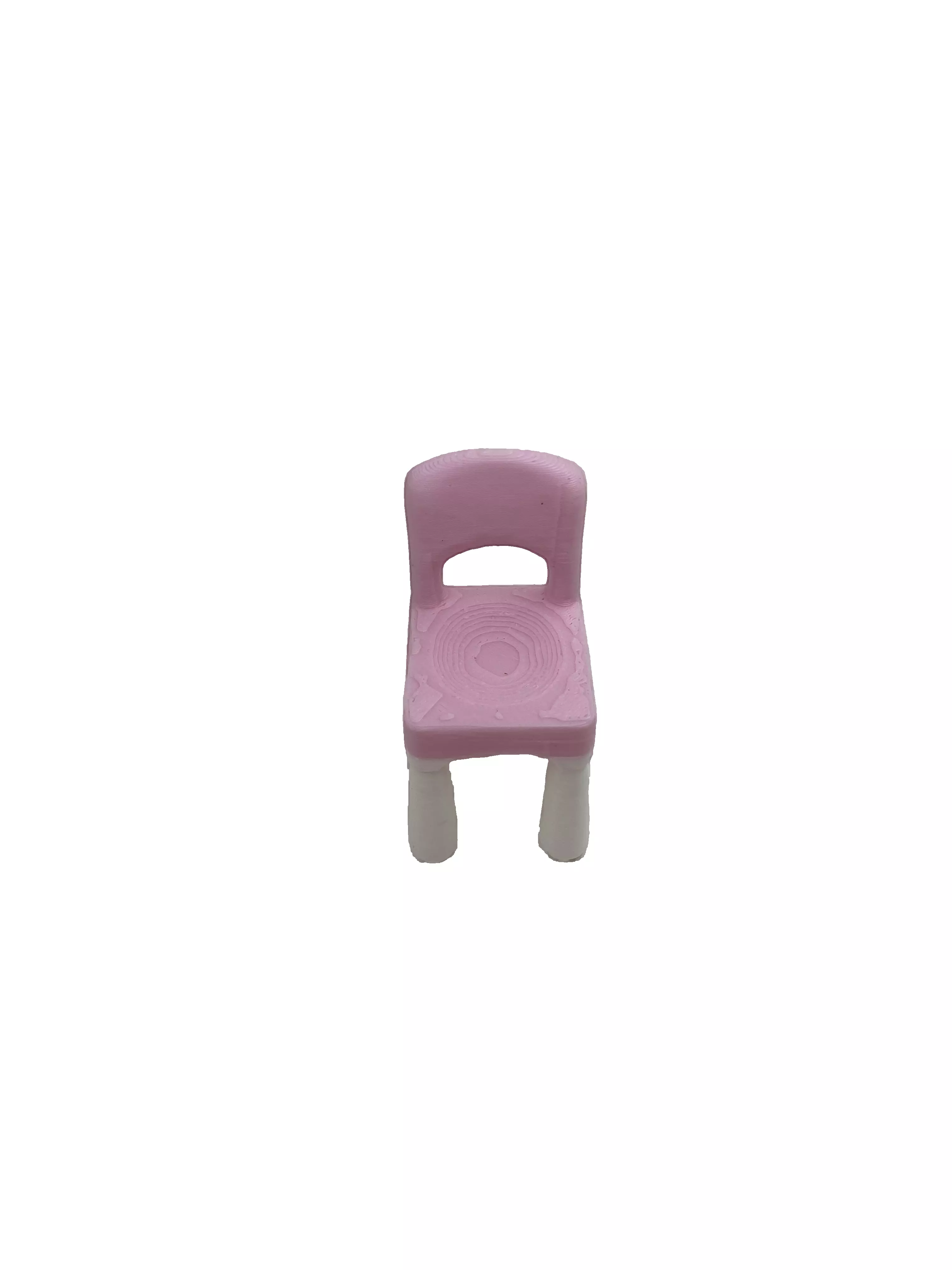 112 Toddler Chair Replica 3D Model STL OBJ FBX 3D print model_4