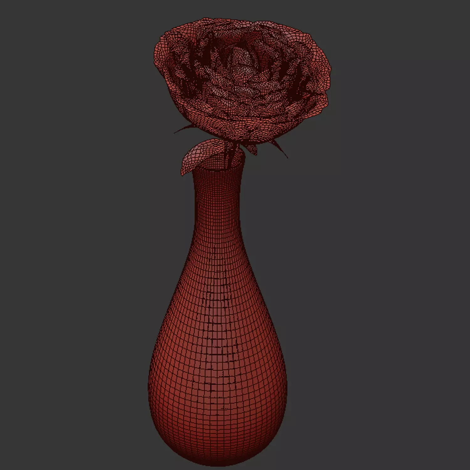 flowerpot 6 3D model_2