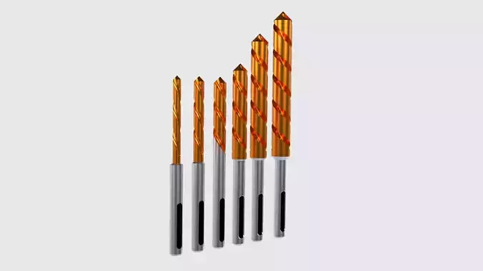 Drill Bit Set of 6 Pieces