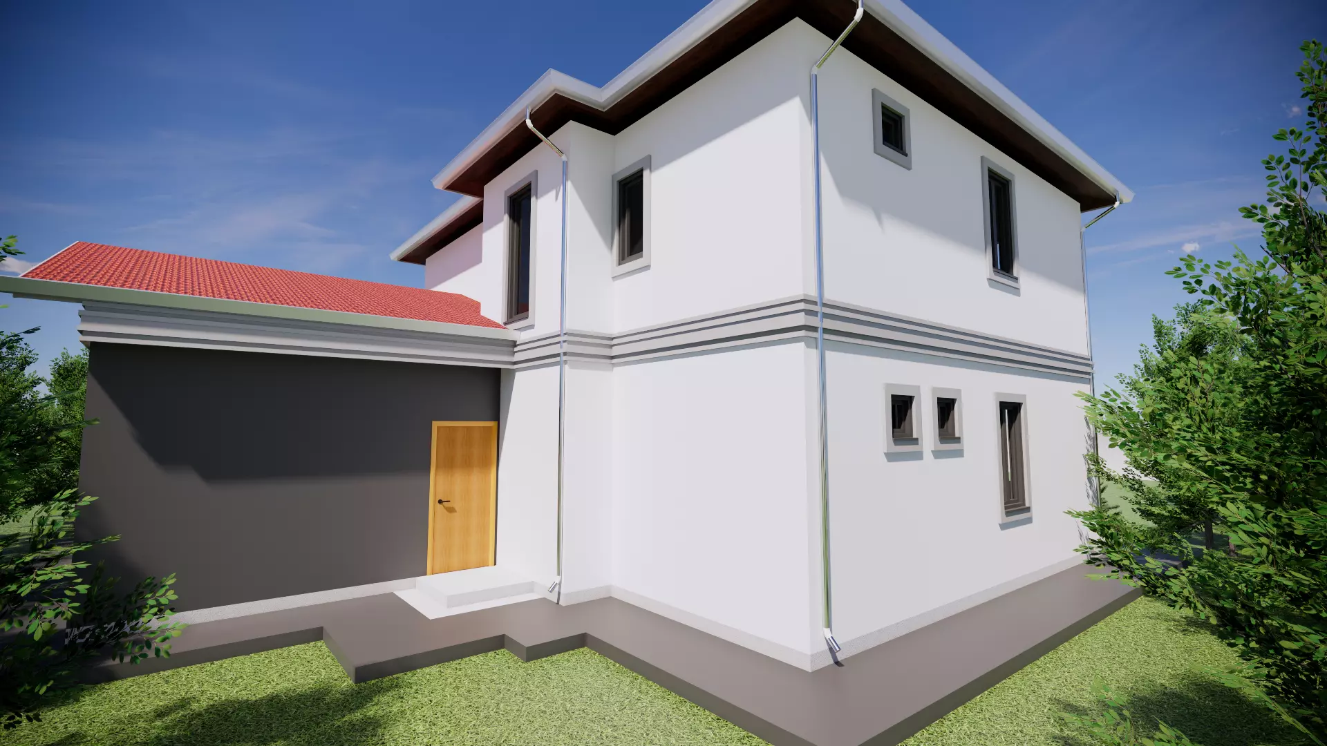 VILLA 3D model_9