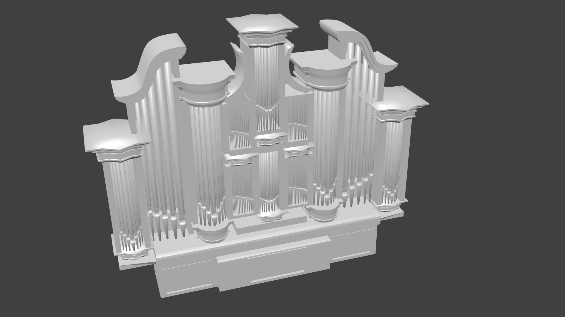 Pipe Organ 3D model_4