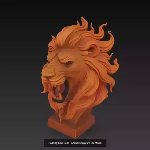 Roaring Lion Sculpture Collection 