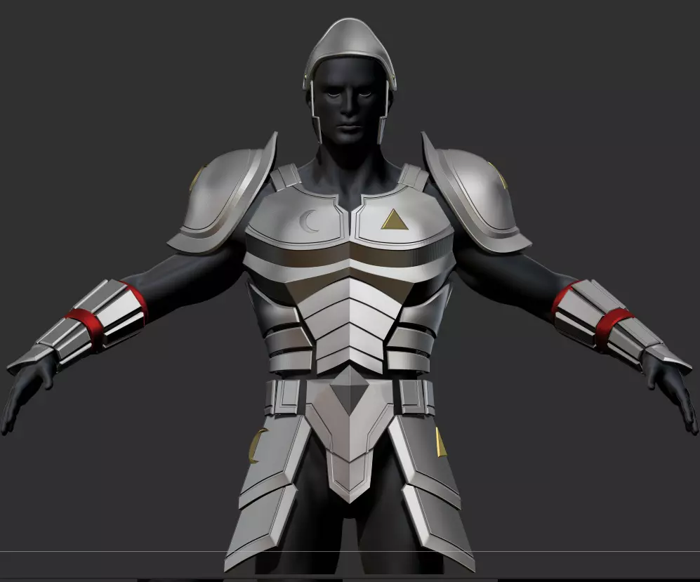 Fierce Deity Armor Set The Legend of Zelda 3D print model_0