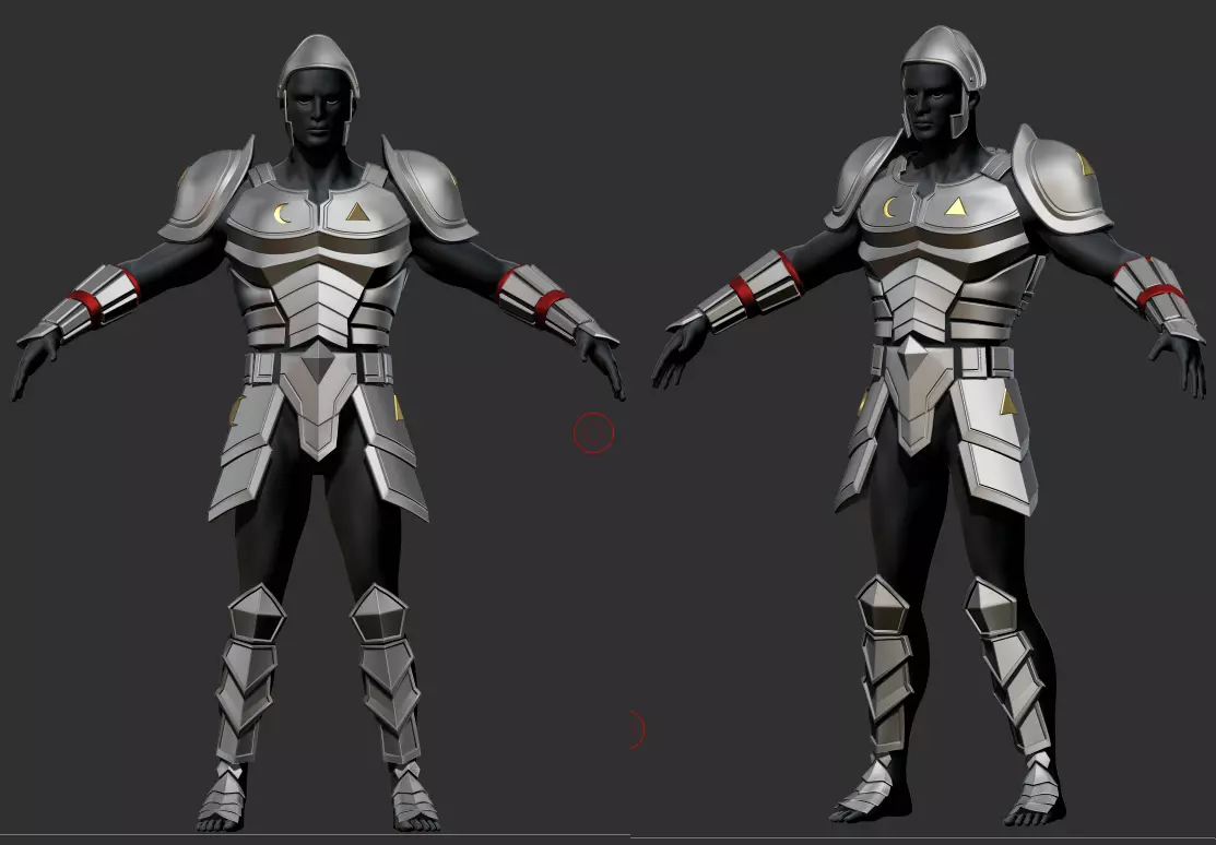 Fierce Deity Armor Set The Legend of Zelda 3D print model_1