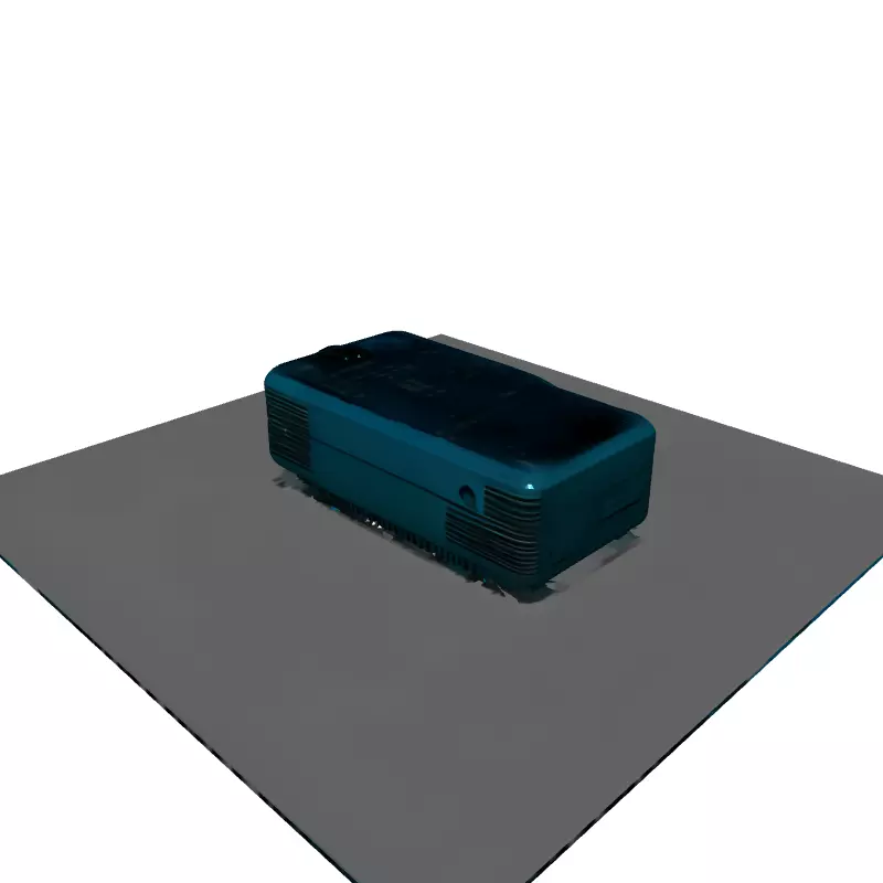 Realistic Modern Projector 3D Model Low-poly 3D model_2