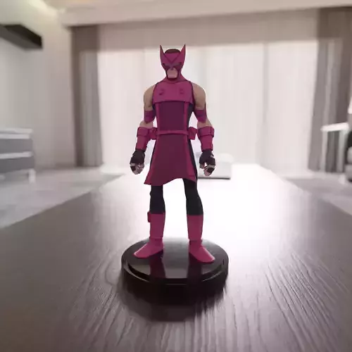 archer hawk classic anime style