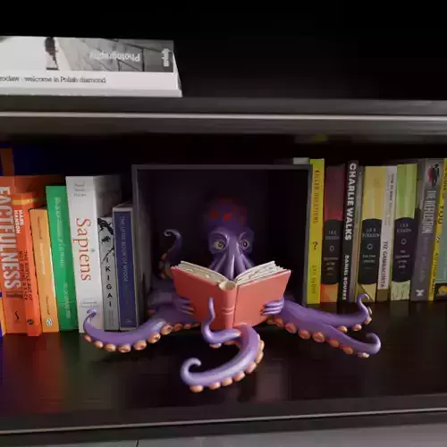 book nook octopus
