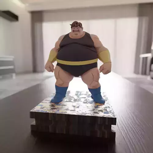 Classic anime style blob