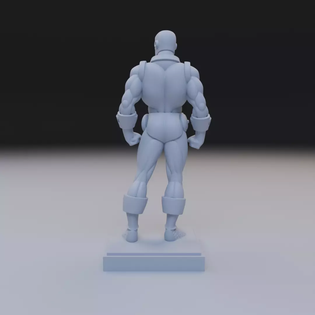 classic iron man anime style 3D print model_5