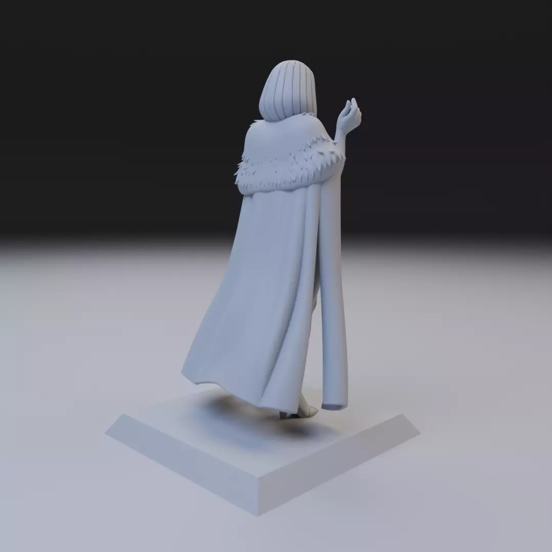 emma frost classic anime style 3D print model_14