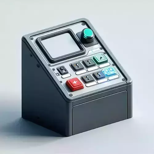 SciFi Control Panel LowPoly