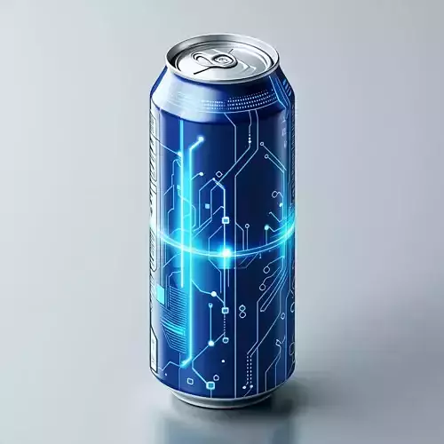 SciFi Energy Drink Can