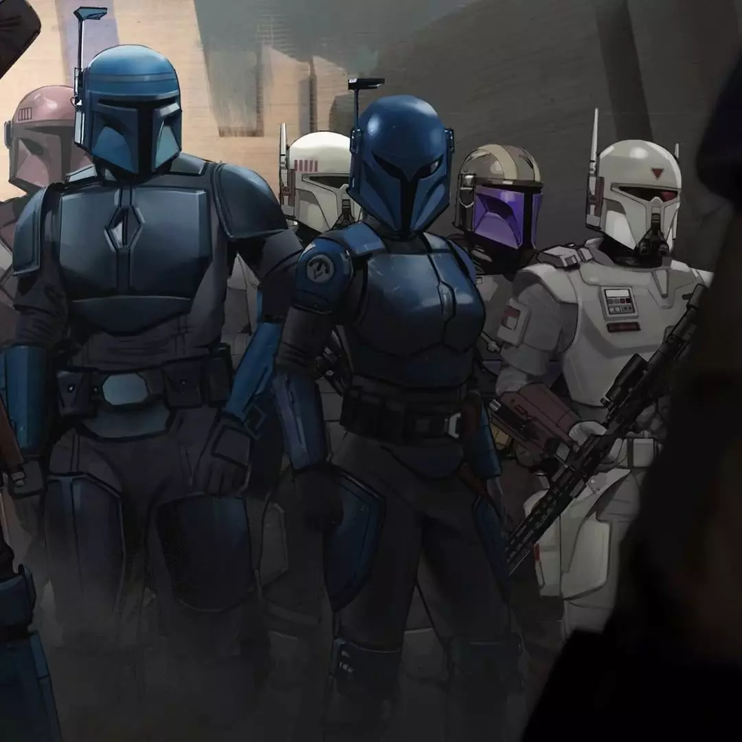 Supercommando Concept art helmet Low-poly 3D model_1