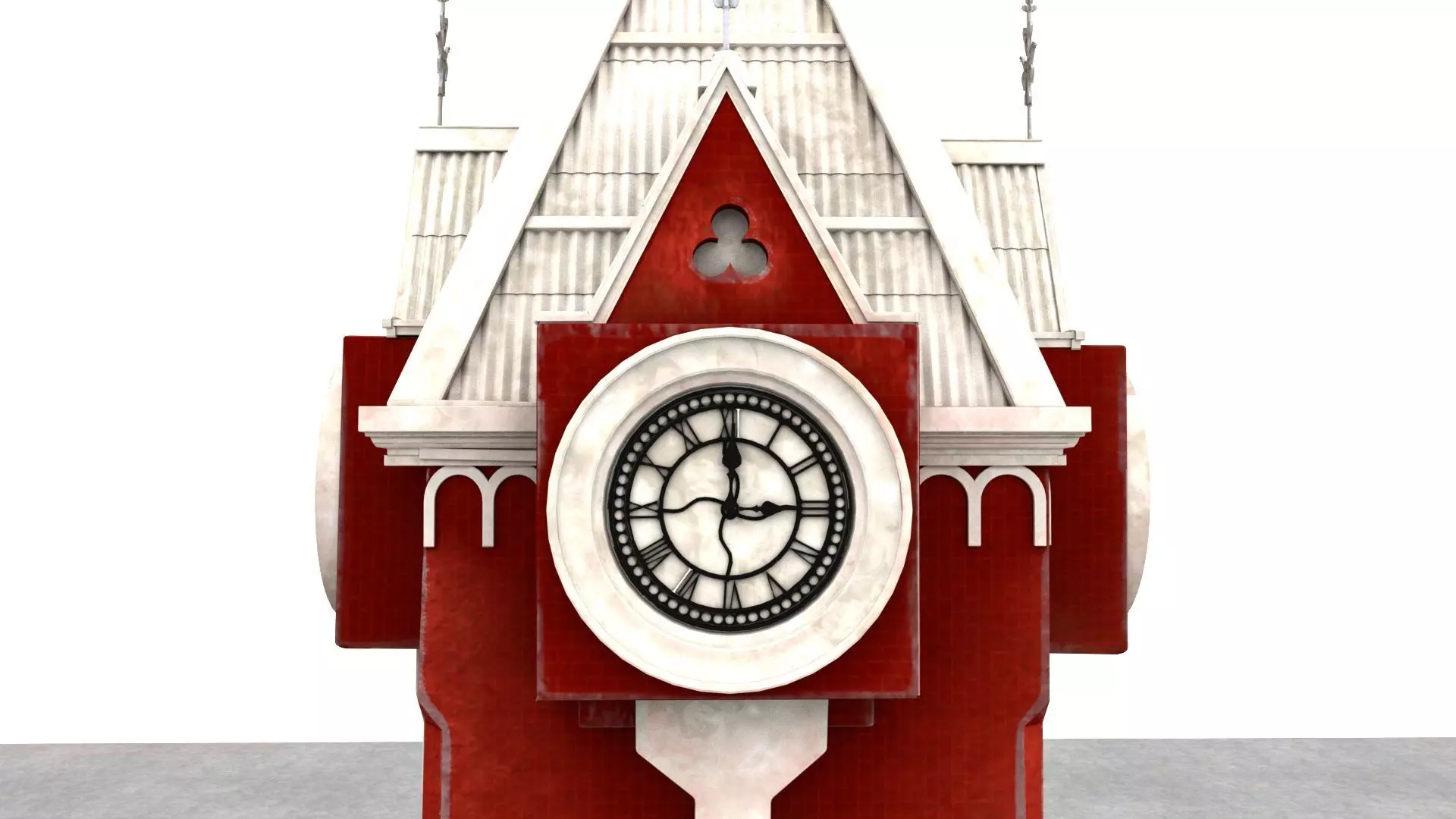 chennai central railway station 3D model_3