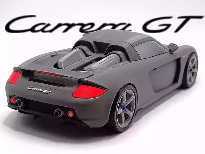 Carrera GT Car  STL 3D print model