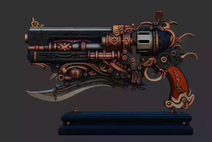Fantasy - style Gun