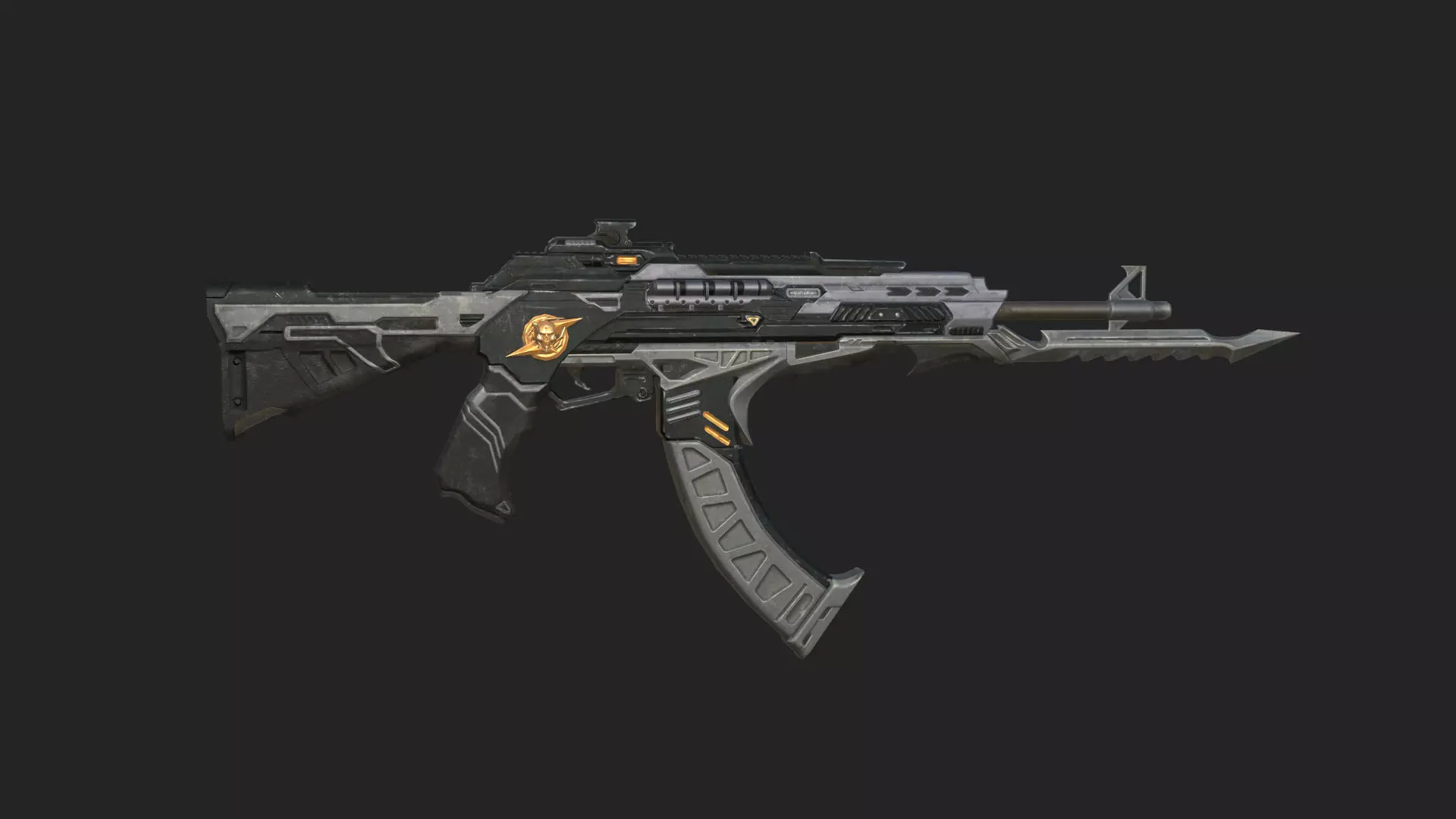 Pistol 3D Model 009 Low-poly 3D model_7