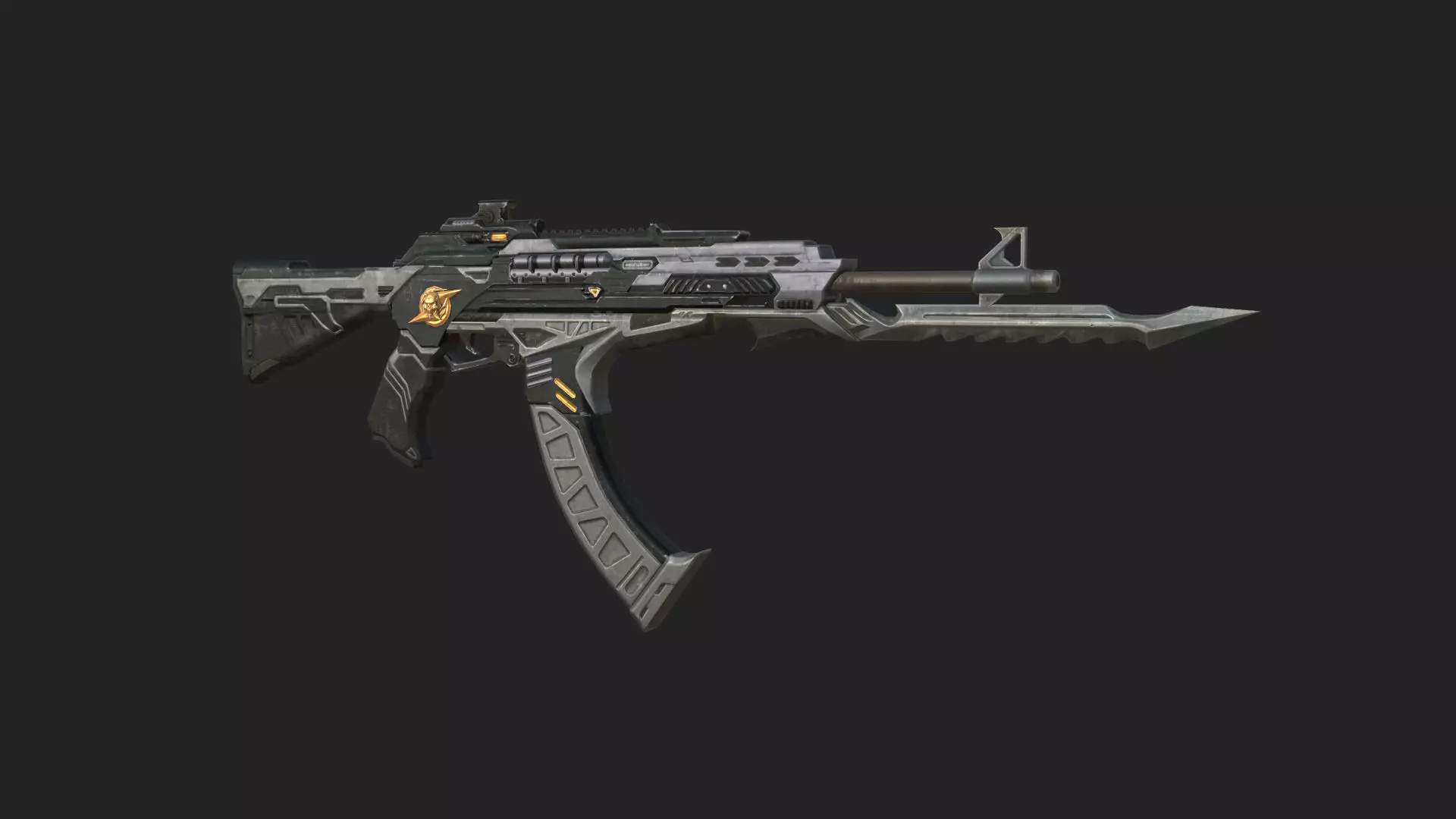 Pistol 3D Model 009 Low-poly 3D model_8