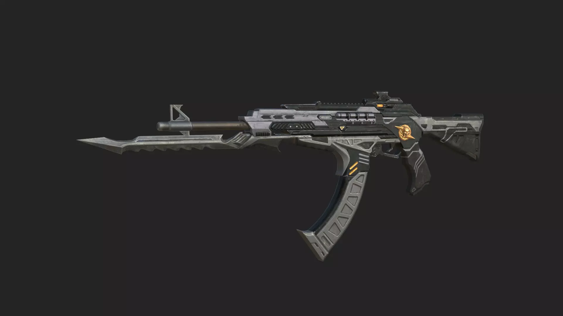 Pistol 3D Model 009 Low-poly 3D model_11