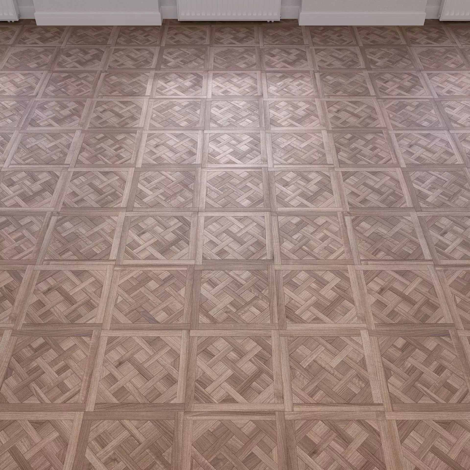 Parquet - Laminate - Wooden floor 4 in 1 3D model_16