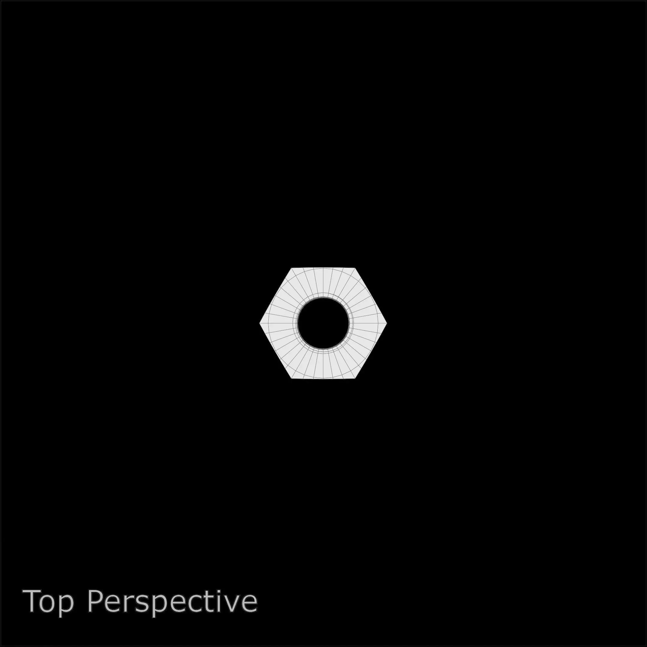 Steel Stained M3 Hex Nut with PBR 4K Textures 3D model_11