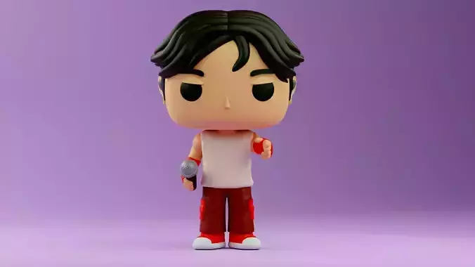 Taka Funko pop from ONE OK ROCK  3D print model