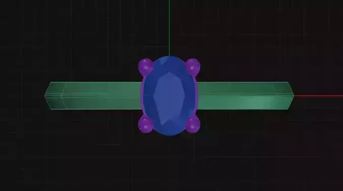 4 Prong Diamond Engagement Ring