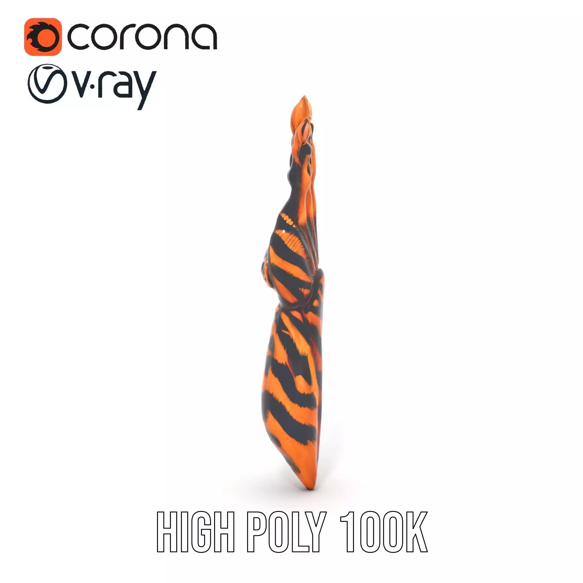 Fantasy Creature Hand Model Pack with Textured Claws Low-poly 3D model_24