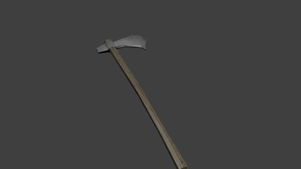 Horseman Axe Free 3D model_0