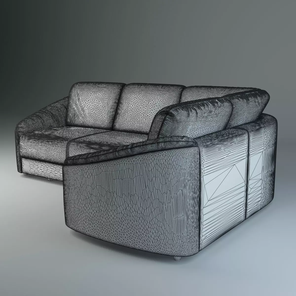 Corner Sofa Donata 3D model_20